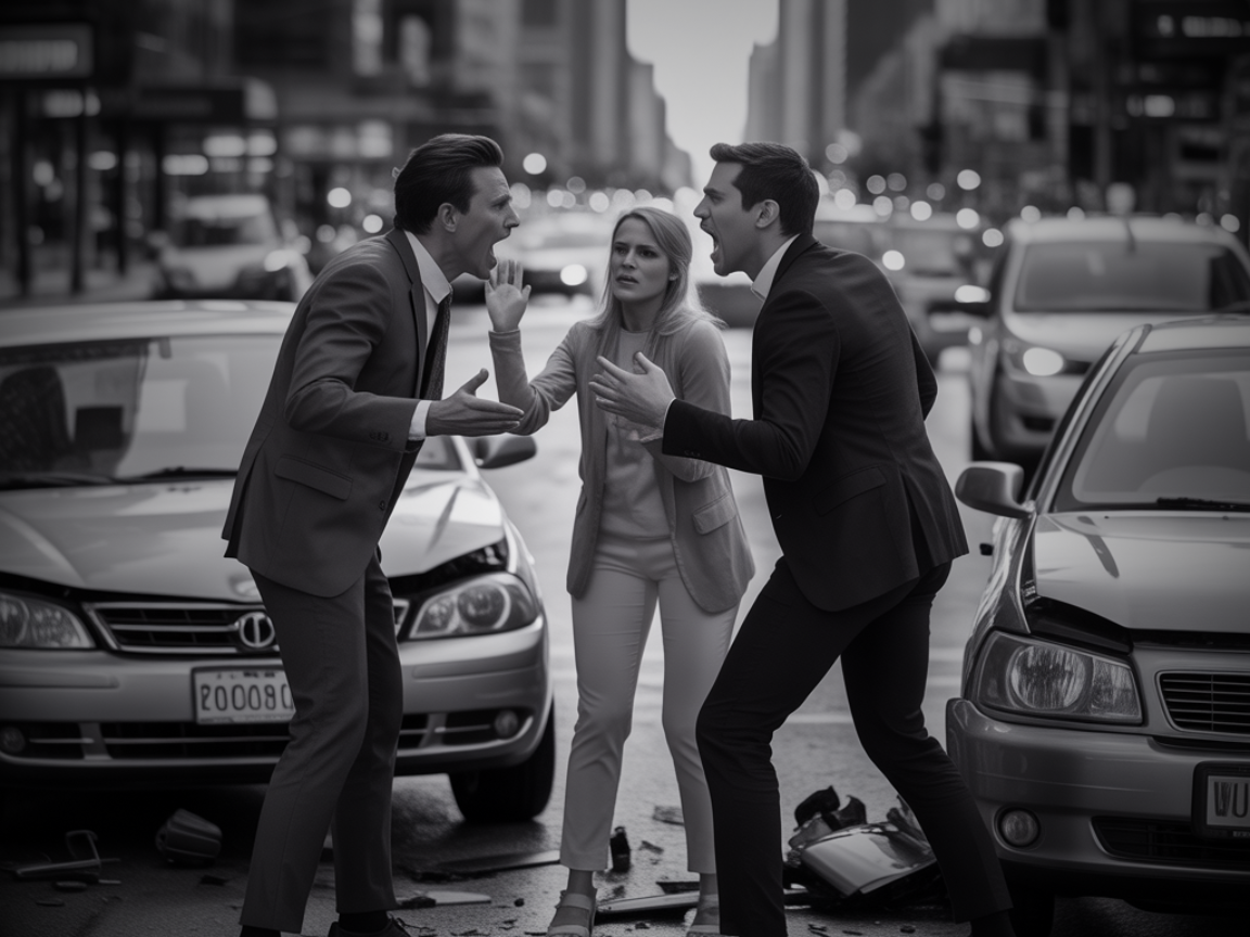 a dramatic black and white photograph depicting Argument | Make It Home™